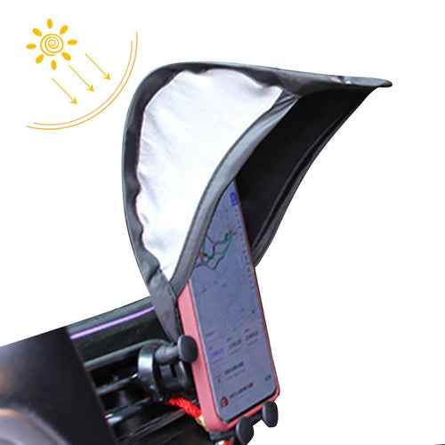 Cell Phone Sun Shade | Mobile Phone Sun Shade | Cell Phone Sun Blocker Phone Screen Sun Shade Mobile Phone Holder Glare Blocking Sun Shade for Phone for Motorcycle