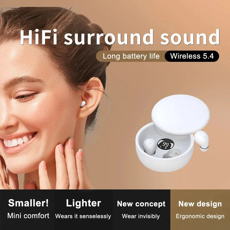 Invisible Sleep Wireless Earbuds